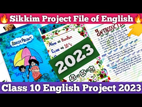 book review english project class 10