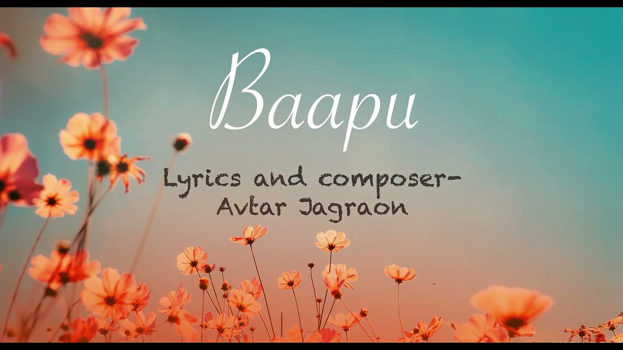Baapu | Avtar Jagraon | Official Punjabi Audio | Suno AI | Latest punjabi song 2026