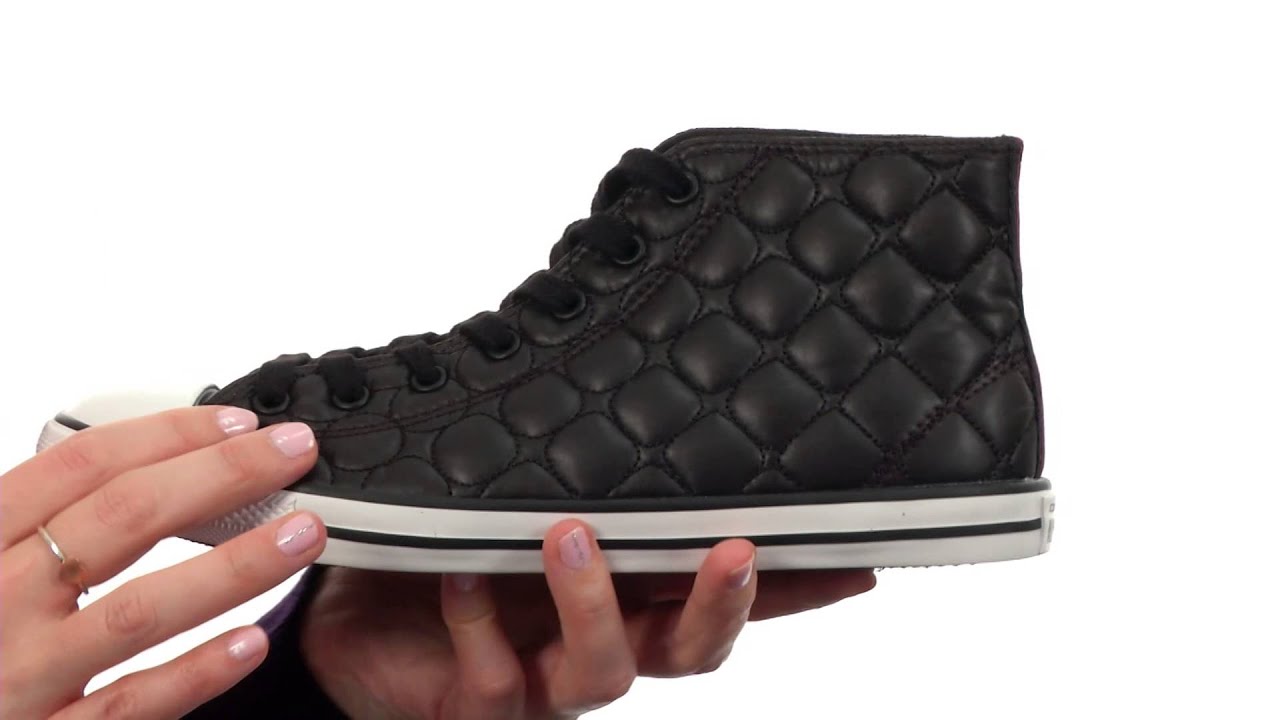 Converse Chuck Taylor® All Star® Dainty Quilted Nylon Mid SKU:8390382 -  YouTube