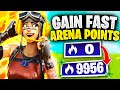 How To Gain ARENA Points FAST In Season 3! | Get CHAMPION League FAST! (Fortnite Arena Tips)