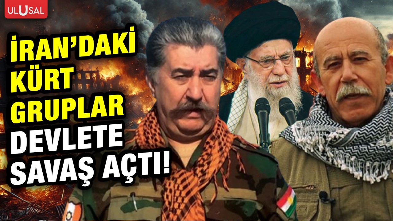 PJAK dahil 5 Kürt grup İran devletine savaş açtı! 