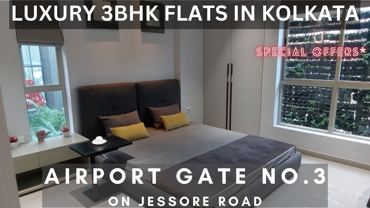 Spacious 3Bhk Flats In Kolkata Near Airport M+918100293325 Flats