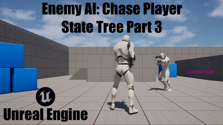 UE5.5 State Tree Enemy AI Chase Player: Part 3