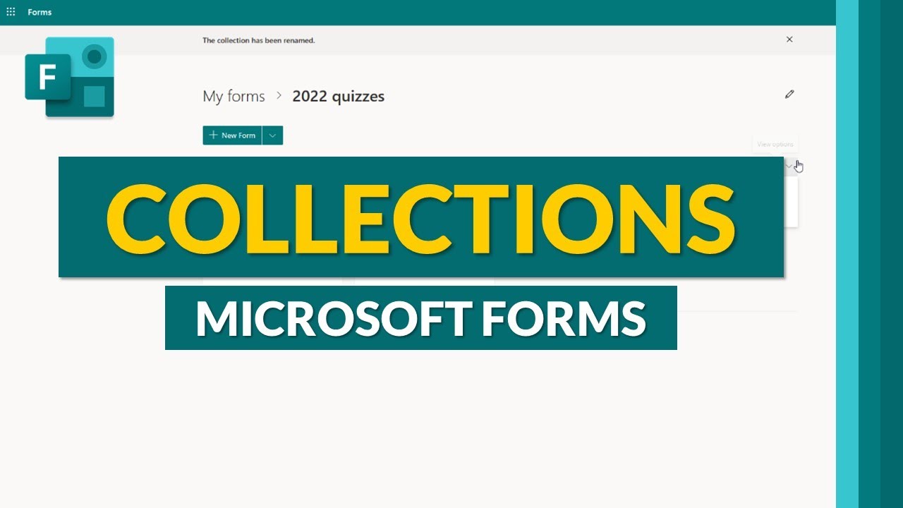 Microsoft Forms Collections | Organize your Forms with Microsoft Forms new features in 2021 ?