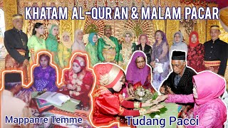 Kumpulan lagu bugisTudang Pacci (Malam pacar & Khataman Al-Qur an)adat Pernikahan Bugis |andes dolar
