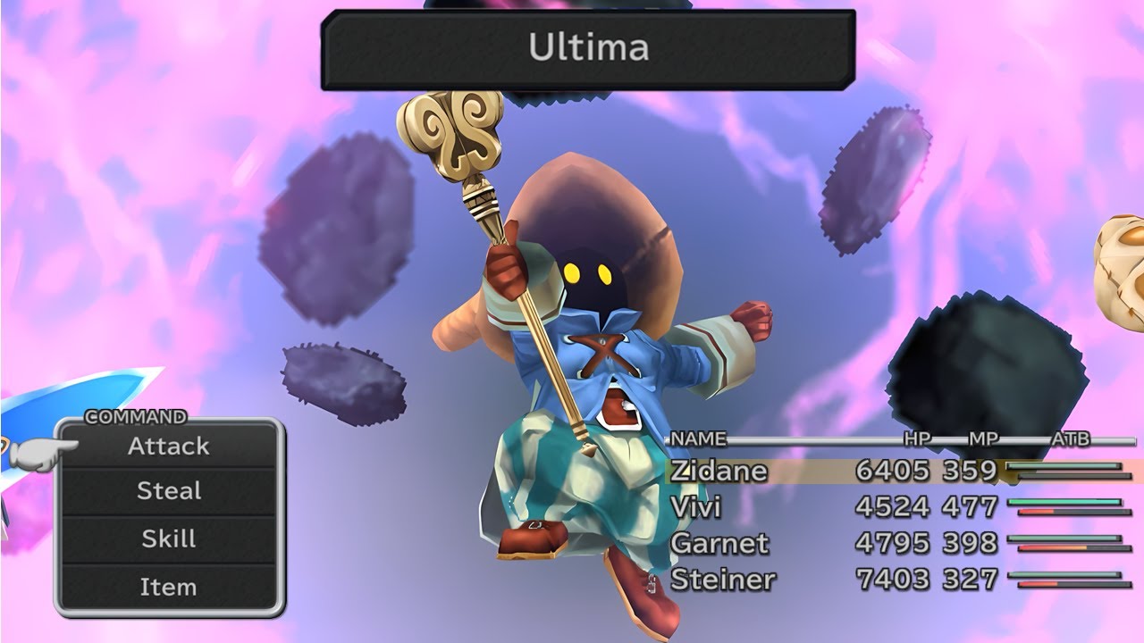 Final Fantasy IX - Vivi Defeating Ozma with Ultima Spell