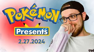 🔴 POKEMON PRESENTS REACTION!!! 2.27.2024