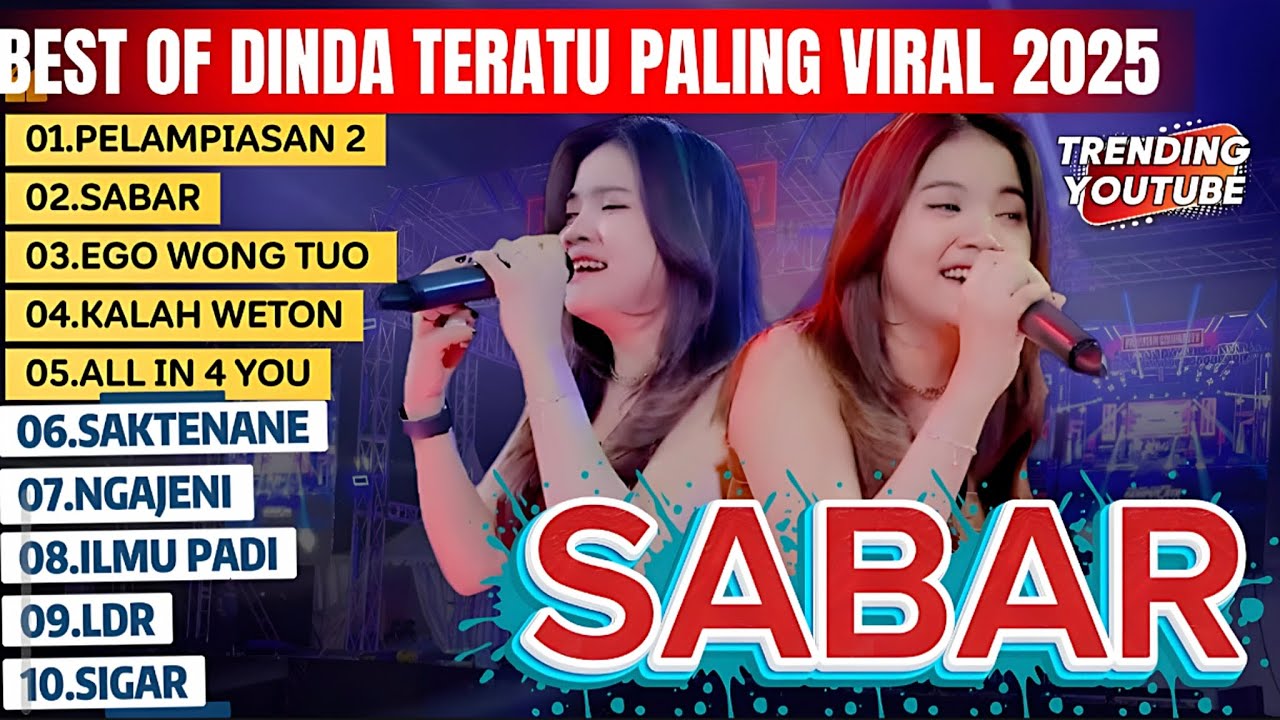 DINDA TERATU SABAR - EGO WONG TUO - KALAH WETON | Full Album Dinda Teratu PELAMPIASAN 2 