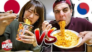 RETO DEL RAMEN ULTRA PICANTE: Corea vs Japón