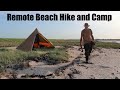 Beach wild camp with kent survival  big hike along the river thames abandoned forts