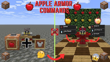 Command Block Tutorial #287: Apple Armor Commands in Minecraft (1.21.6+)