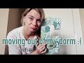 moving out of my college dorm & driving home! | university of alabama