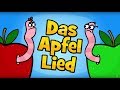 ♪ ♪ Kinderlied Apfel -  Das Apfel Lied - Hurra Kinderlieder