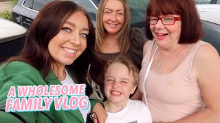 A Wholesome Family Vlog! Going Home To See My Family ft Lounge Haul