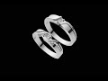 Vẽ nhẫn cưới chi tiết trên matrix 9 (3D wedding ring design)