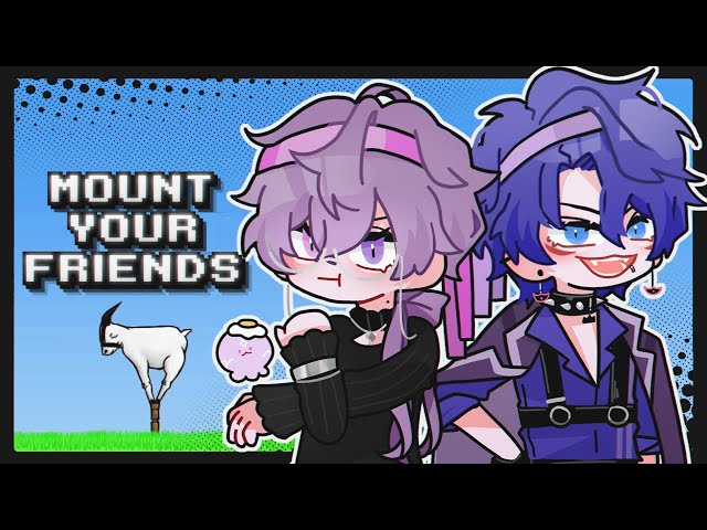 【MOUNT YOUR FRIENDS】I'm ready to mount him【NIJISANJI EN | Uki Violeta】のサムネイル