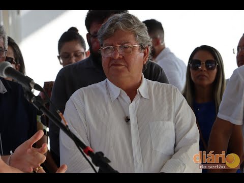 Governador inspecionou, autorizou e entregou obras em vários municípios da região de Cajazeiras