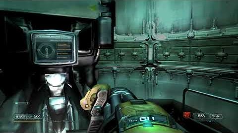 Doom 3 part 22 sub machine gun