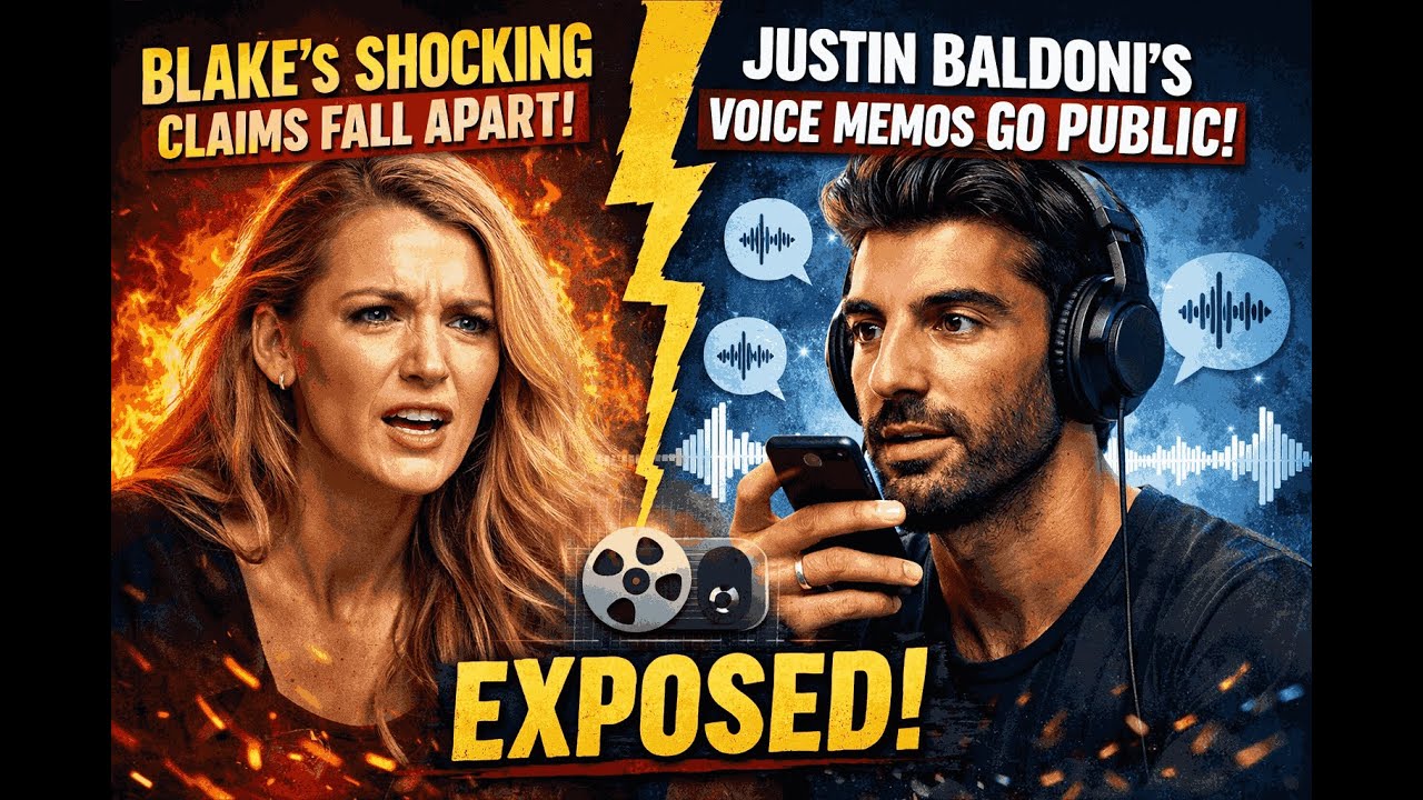 Blake Lively’s Shocking Claims FALL APART After Justin Baldoni’s Voice Memos Go Public