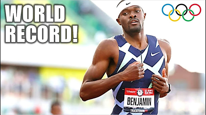 The WORLD RECORD Race Of The 2021 Tokyo Olympics || Rai Benjamin VS. Karsten Warholm