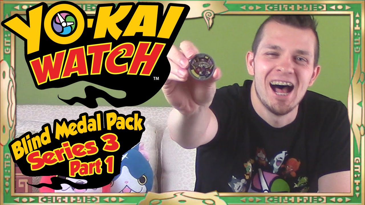 Yo-Kai Watch Series 3 Blind Medal Pack Openings - Part 1 | Lookin' Like a Granny!