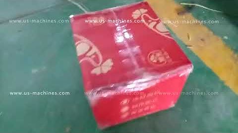 Small box automatic H type carton sealng machine H tape box sealer line