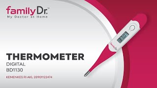 Alat Ukur Suhu Tubuh | familyDr Digital Thermometer Flexible BD1130