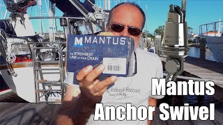 Installing a Mantus Anchor Swivel.