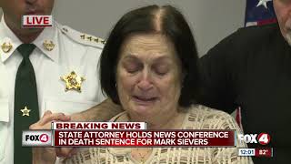 State attorney and family speak after Mark Sievers is sentenced to death