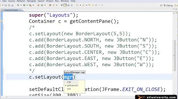 Universidade XTI - JAVA - 076 - GUI, GridLayout e Composição