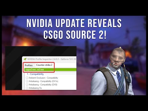 CSGO Source 2 seemingly leaked by NVIDIA Driver update