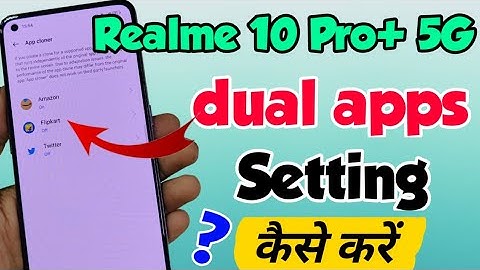 How to Create Dual Apps in Realme 10 Pro+ 5g | Realme 10 Pro plus 5g me dual apps setting kaise kare