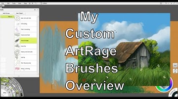 My ArtRage Custom Brushes Overview