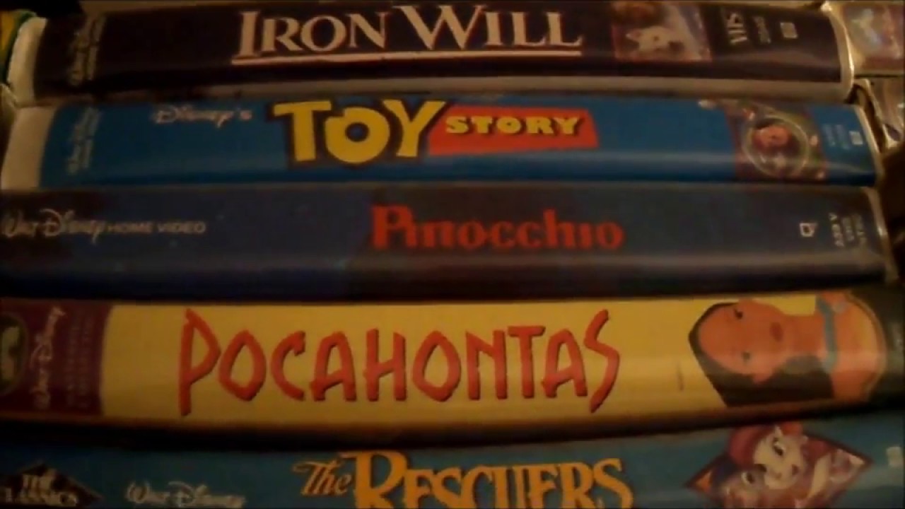 My Disney clamshell VHS collection! YouTube
