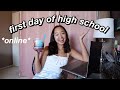 FIRST DAY OF HIGH SCHOOL *9th grade* (grwm & vlog) | Nicole Laeno