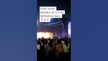 Ariel Noah Separuh Aku di Brigif Cimahi #shorts #shortvideo #arielnoah #ariel #cimahi