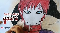 Cara mudah menggambar Gaara (easy to draw Gaara)_ziyad yatz - Durasi: 5.02. 