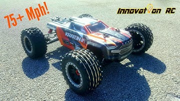 Arrma 1/5 Kraton 78 Mph Speedrun!