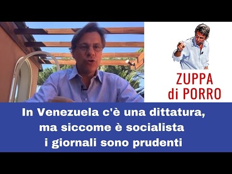 In Venezuela c'è una dittatura, ma siccome è socialista, i giornali sono prudenti (31 marzo 2017)