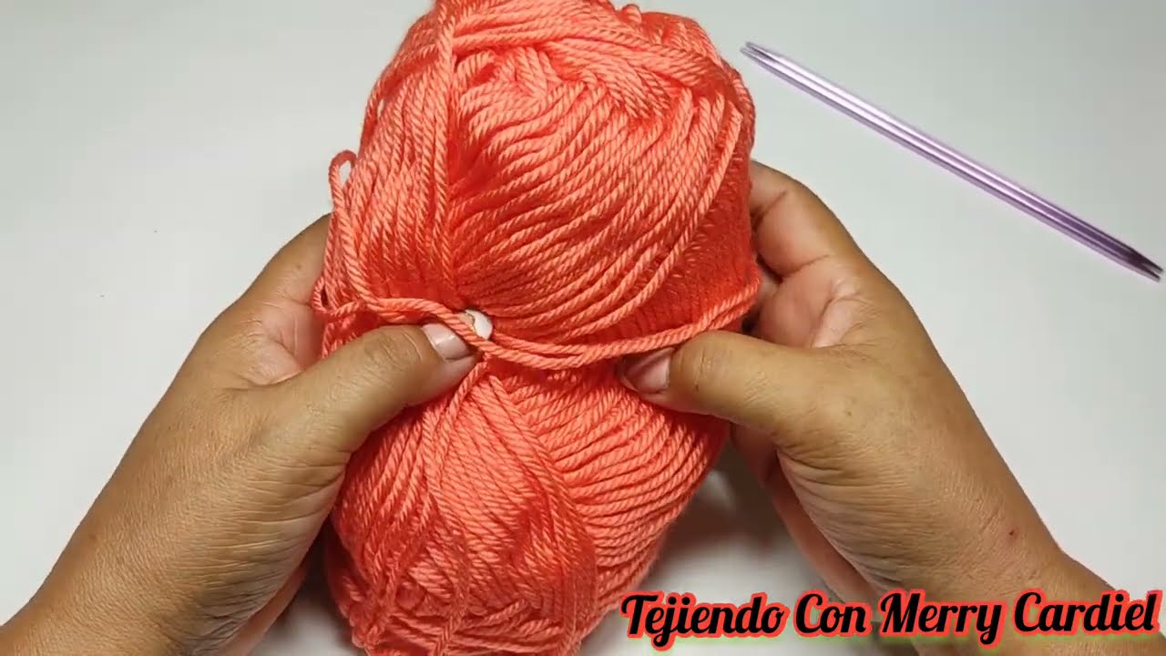 COMO TEJER BONITO PUNTO DE INICIO PARA SUÉTER