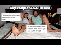 Get personal with us  couple qa in bed 