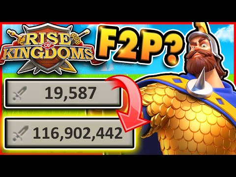 "Ik heb 116M POWER in Rise of Kingdoms als F2P... Bijna." Rise of Kingdoms F2P-gids en tips met Ace!