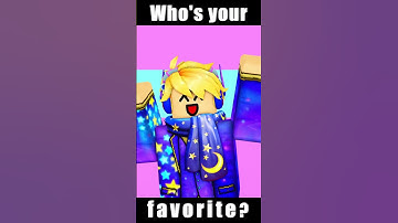 Thumbnail of Who's your favorite? #RobloxAnimation