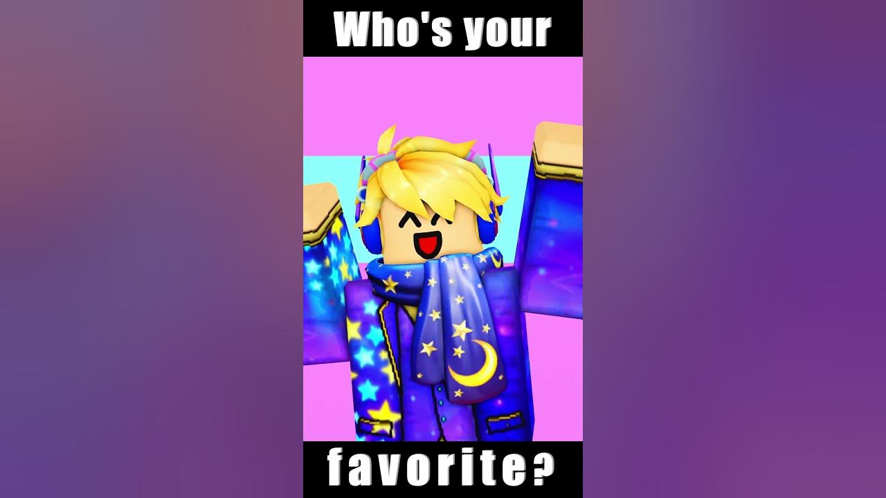 Who's your favorite? #RobloxAnimation