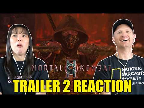 GET OVER HERE! Mortal Kombat II Trailer 2 | Reaction & Review