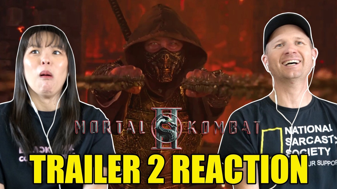 GET OVER HERE! Mortal Kombat II Trailer 2 | Reaction & Review