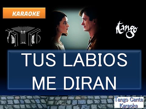 ホームカラオケ練習　Tus Labios Me Dirán (karaoke)