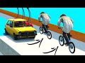 GTA V Online: BMX vs CARROS - JOGADA em EQUIPE!! (FOI ÉPICO)
