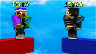 Crossteaming with gamerboy80 in Bedwars