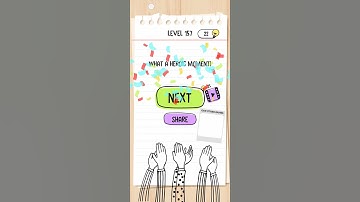 brain test level 157 walk through